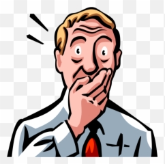 Clipart mouth hand over Transparent - Shocked Png Emoji