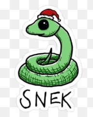Cute Xmass Christmas Ftestickers Remix - Snake Emoji,Snek Emoji