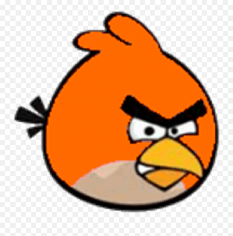 Download Clipart Freeuse Orange Angry Bird Roblox - Angry Birds Red Blue Emoji,Angry Birds Emojis