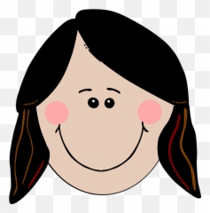 Free Blush Makeup Images - Smiling Girl Face Clipart Emoji