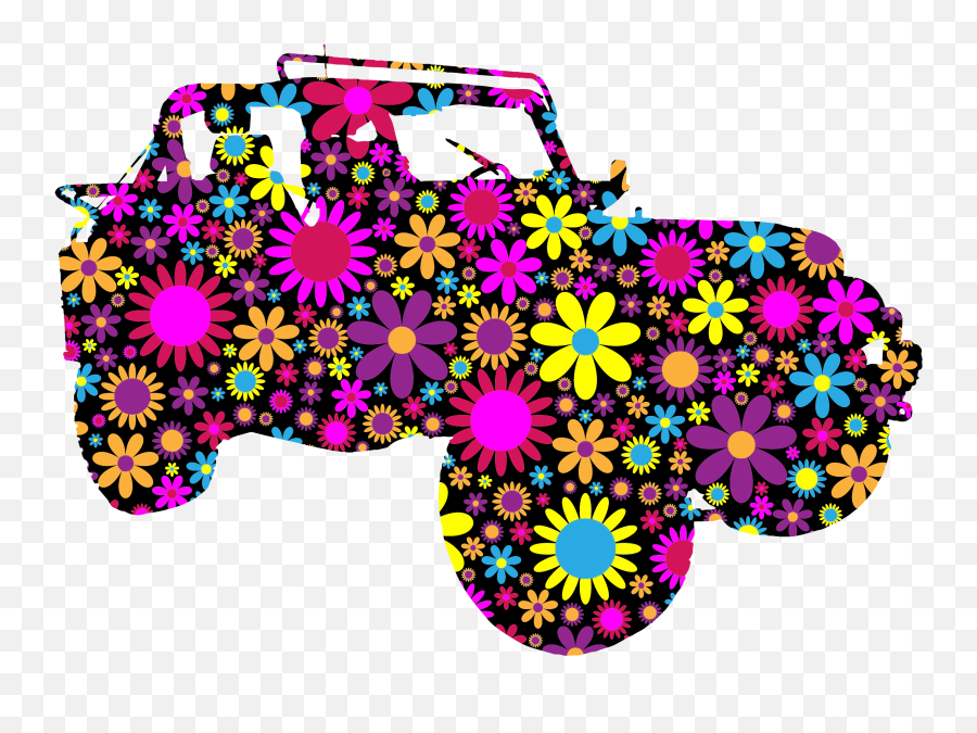 Jeep Girl Transparent Png Clipart - Life Is Better In A Jeep Emoji,Car Old Lady Flower Emoji