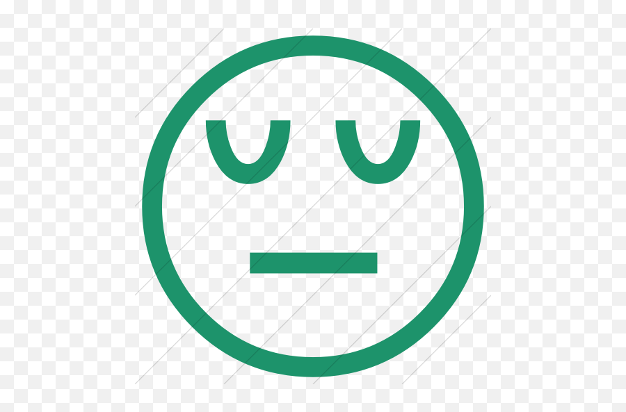 Iconsetc Simple Aqua Classic Emoticons Pensive Face Icon - Emoji Domain,Symbol Emoticons