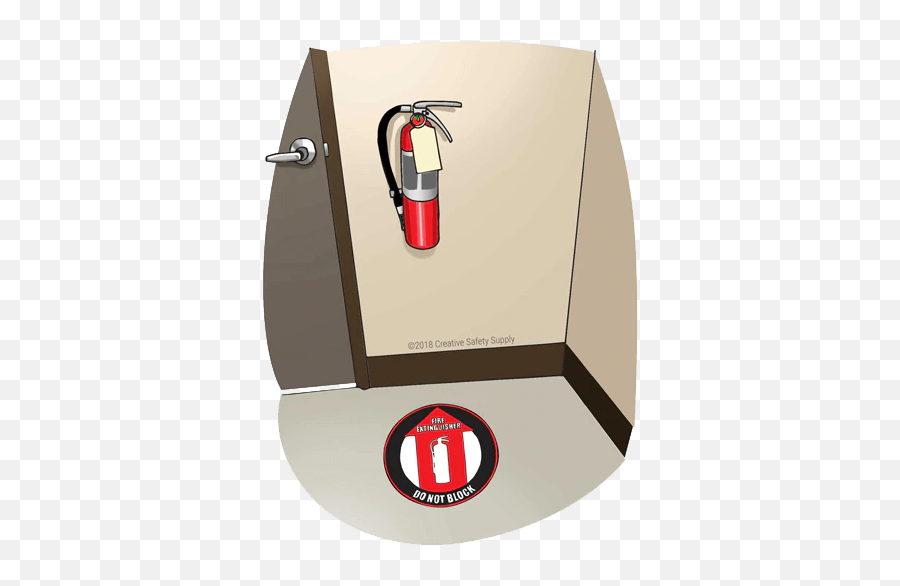 Floor Marking For Fire Extinguishers - Fire Extinguisher Floor Marking Requirements Emoji,Fire Extinguisher Emoji