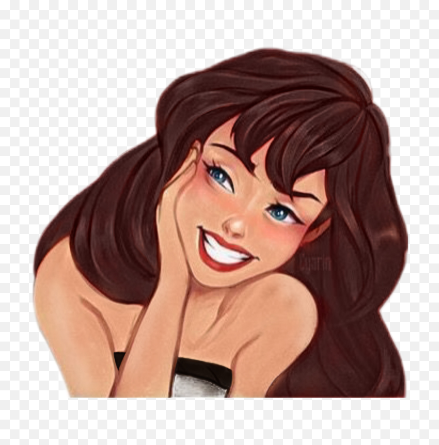 Latina Cartoongirl Girlcartoon Sticker - For Women Emoji,Latina Emoji