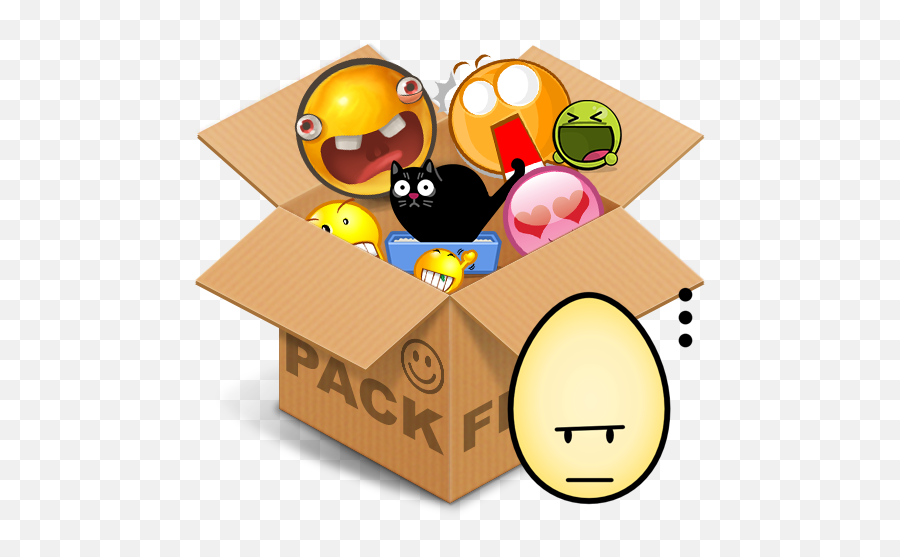 Emoticons Pack Egg Color - Emotions Emoji,Google Emoticons