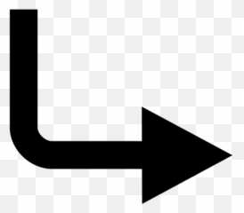 Redirect Arrow Without Text - White Background Emoji