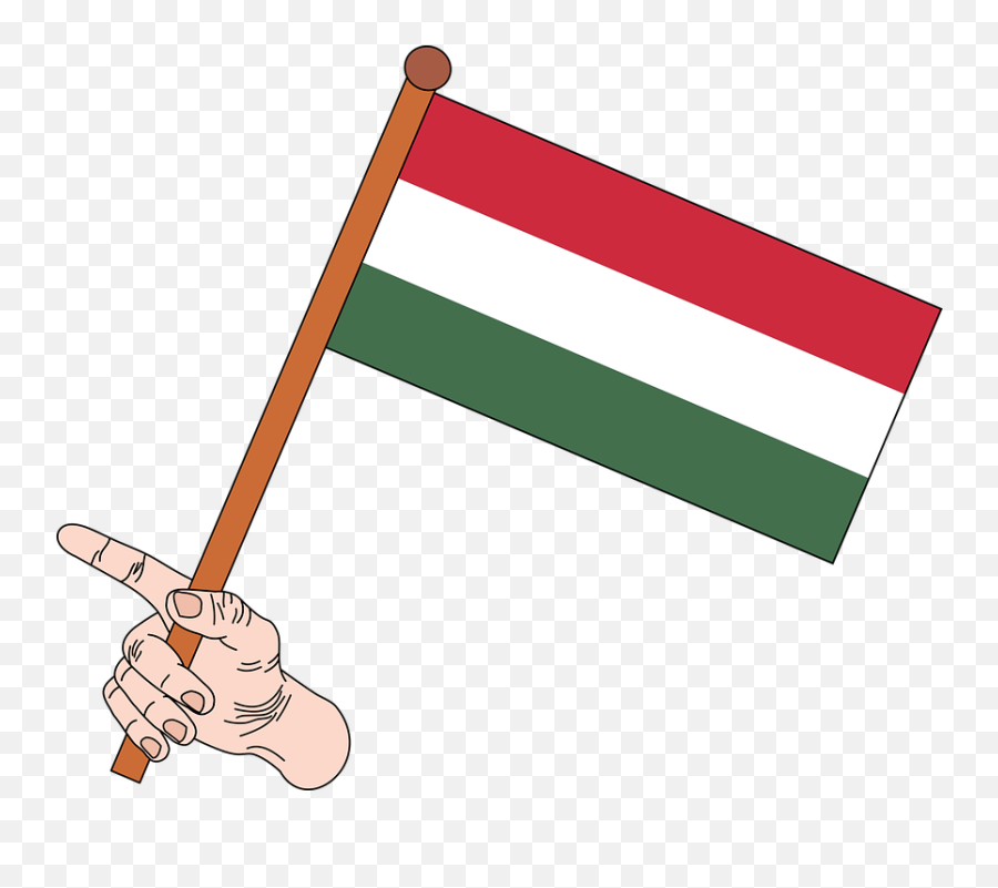 Flag Hungary - North Korean Flag Transparent Emoji,Hungarian Flag Emoji