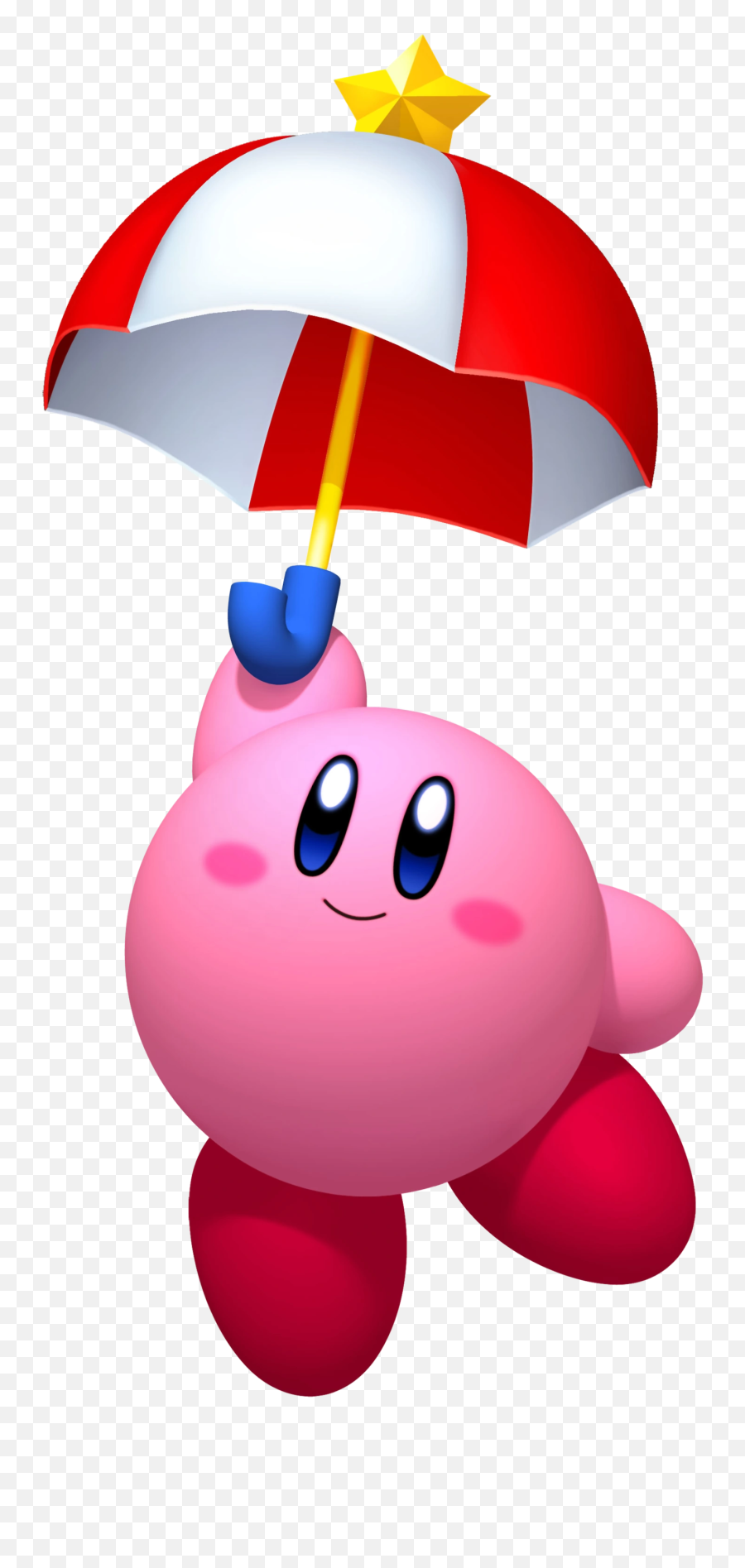 Random Happy Pink Smiling Kirby Face - Parasol Kirby Emoji,Whip Emoji Copy