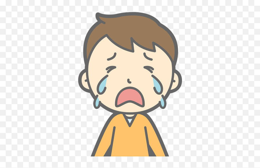 Kid In Tranen - Cry Clipart Emoji,Emo Emoji