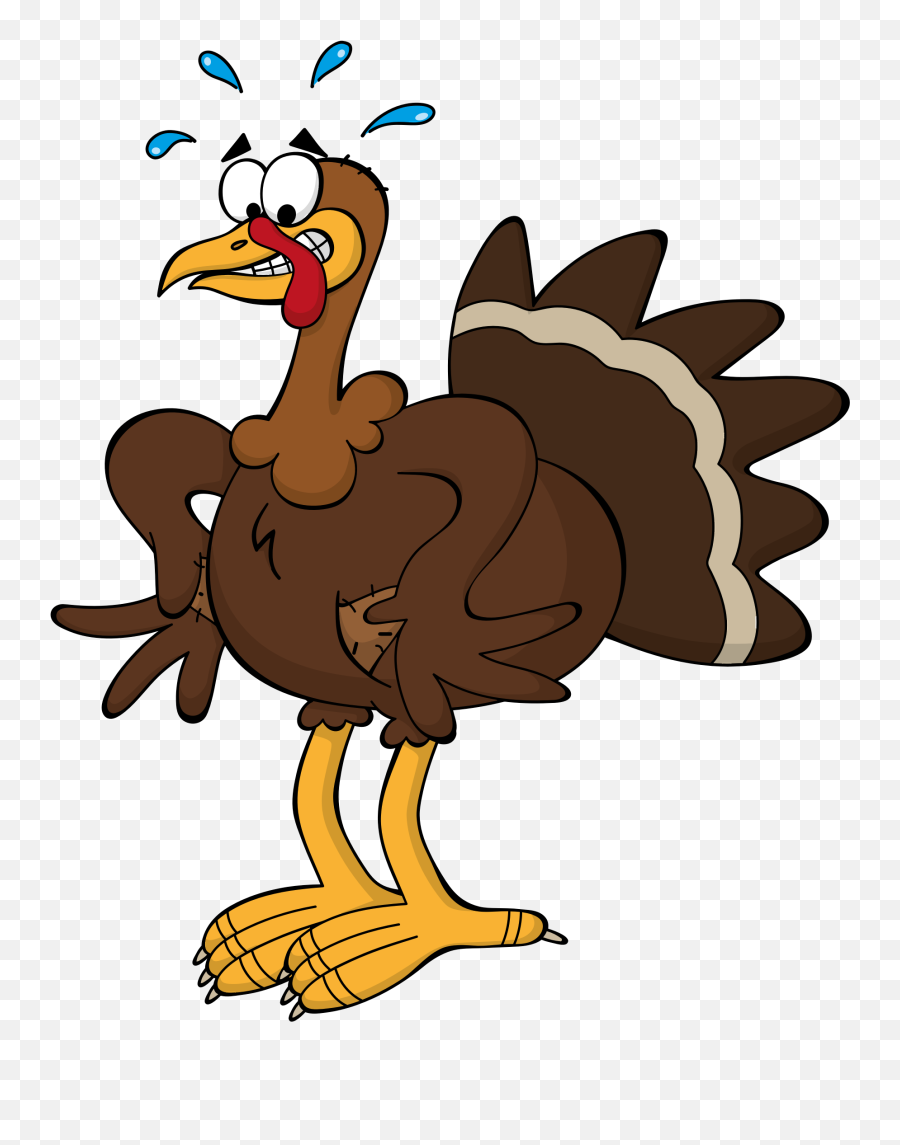 Turkey Cartoon Clipart - Happy Thanksgiving 2019 Funny Emoji,Dancing Turkey Emoji