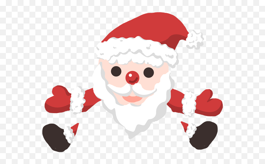 Hat Christmas Crown Freetoedit Winter - Santa Claus Emoji,Emoji Winter Hat