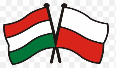 Poland Hungary Flags National Colors Dwa Bratanki Polish - Chinese And Indian Emoji