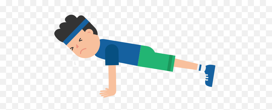 Cartoon Joint Png Picture - Cartoon Person Doing Push Ups Emoji,Push Up