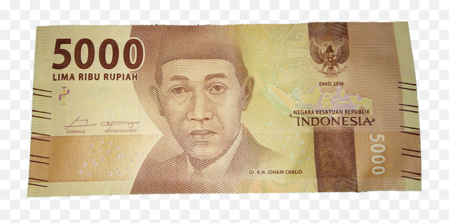 Unduh Gambar - Indonesian 5000 Rupiah Note Emoji,Sloth Emoticon