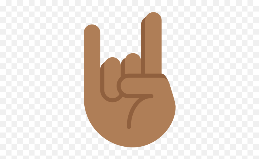 Sign Of The Horns Emoji Transparent - Emoji Mao De Rock,Rock Emoji Iphone