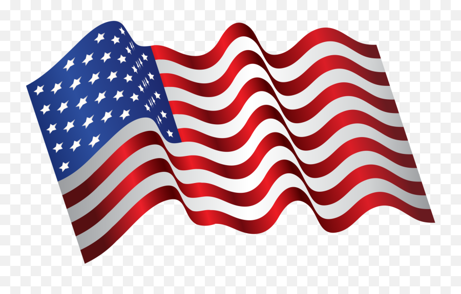 Usa America Waving Flag Png Clip Art Image - Transparent American Flag Png Emoji,Usa Emoji Png