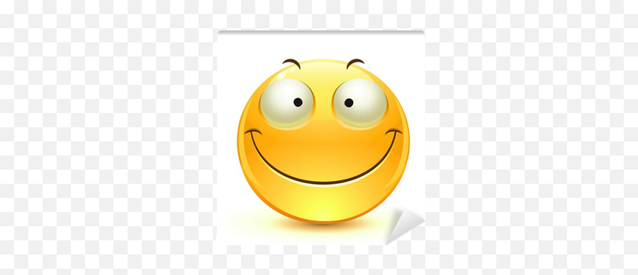 Fotomural Emoticon U2022 Pixers - Vivimos Para Cambiar Smiley Emoji,Emoji Riendo