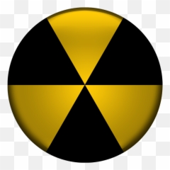 Radioactive - Black And Yellow Circle Symbol Emoji,Radioactive Emoji