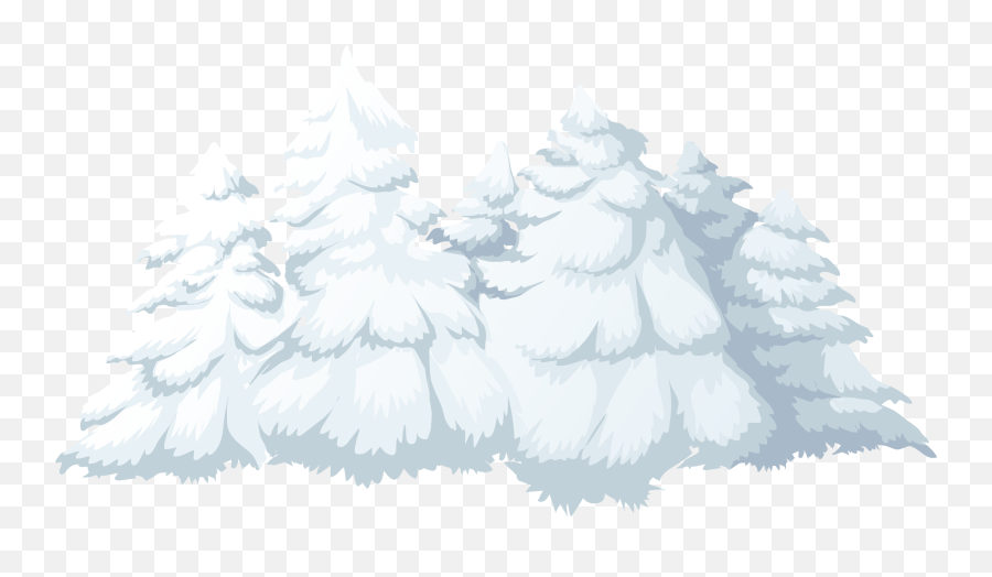 Clipart Snow Tree Clipart Snow Tree Transparent Free For - Snow Covered Pine Trees Emoji,Pine Tree Emoji