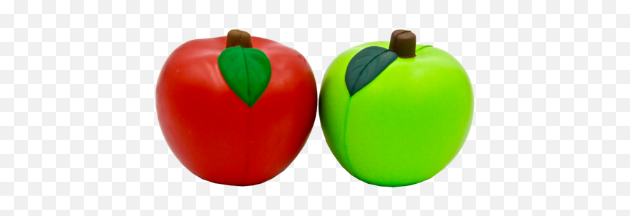 Red U0026 Green Apple Promotional Stress Ball With Custom Logo - Green Apple Stress Balls Emoji,Green Apple Emoji