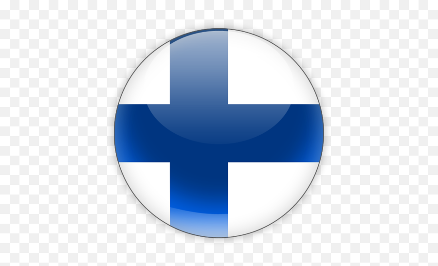 Finland Flag Png Picture - Finland Round Flag Png Emoji,Finland Flag Emoji