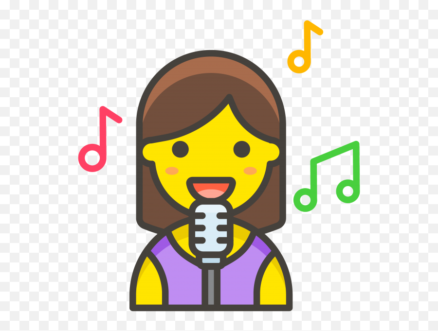 Png Image - Raise Hand Cartoon Png Emoji,Singer Emoji