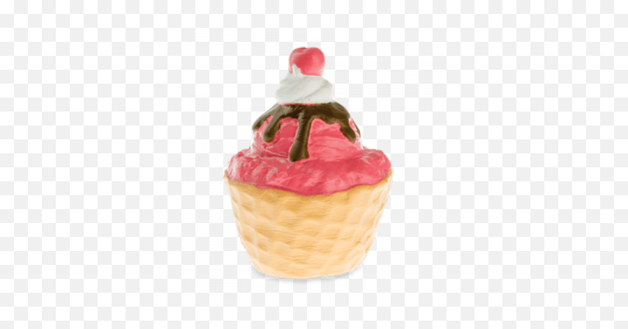 Cherry Red Ice Cream Waffle Bowl Squishy From Kawaii Squishy Shop - Ice Cream Cone Emoji,Waffle Emoji