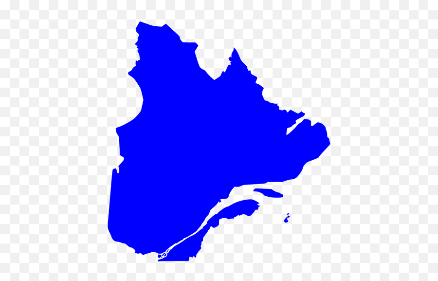 Quebec Map - Quebec Map Vector Emoji,Push Pin Emoji