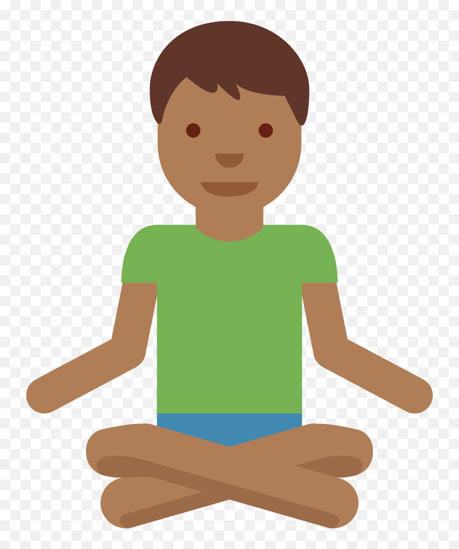 Twemoji2 1f9d8 - Human Skin Color Emoji,Meditation Emoji