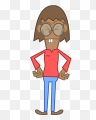 Vector Graphics Of Annoyed Geek Guy - Emoji