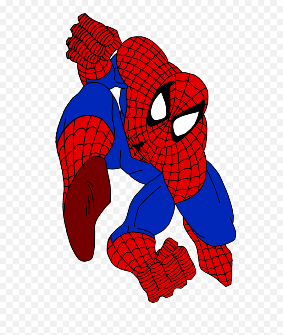 Spiderman Upside Down Transparent Png - Spiderman Pose Emoji,Spiderman Emoticon