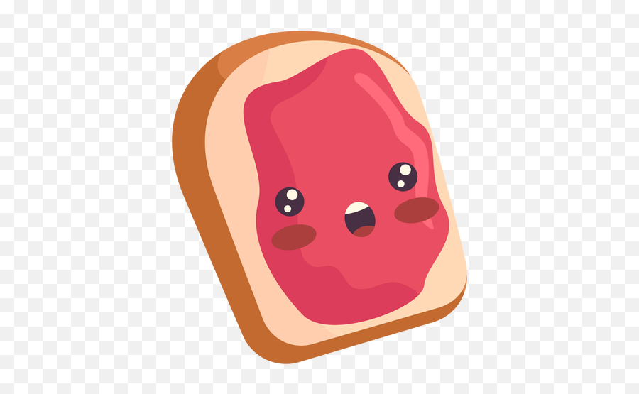 Kawaii Pbj Sandwich - Desenho Kawaii De Sanduiche Emoji,Sandwich Emoji