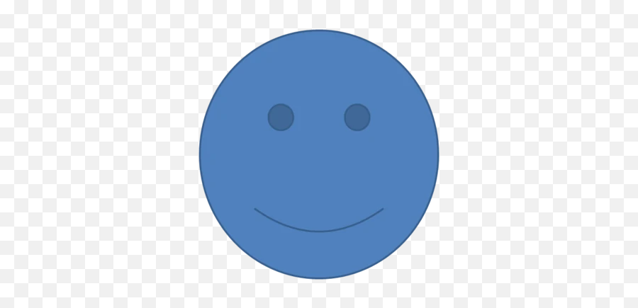 User Blogjustsomerandomguy420draw Blue Powerpoint Smiley - Smiley Emoji,Uwu Emoticon