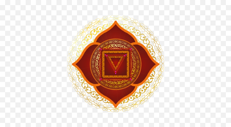 Chakra Symbols - Circle Emoji,Emoticons Symbols Meanings