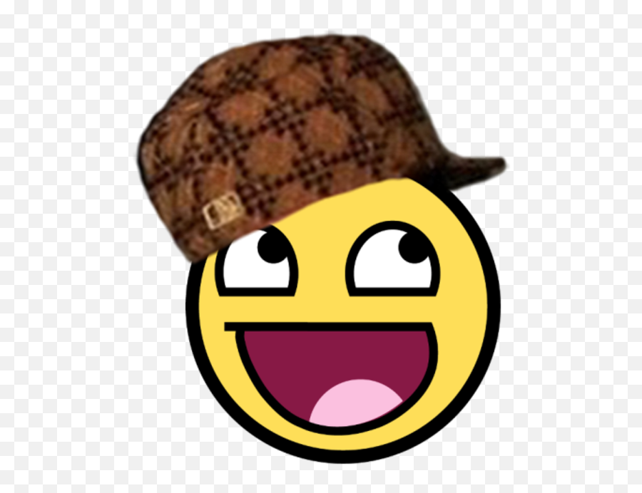Awesome Face Epic Smiley - Scumbag Hat Png Emoji,Pickle Emoticon