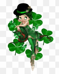 Top Patrick Dancing Stickers For - Animated Betty Boop Day Emoji