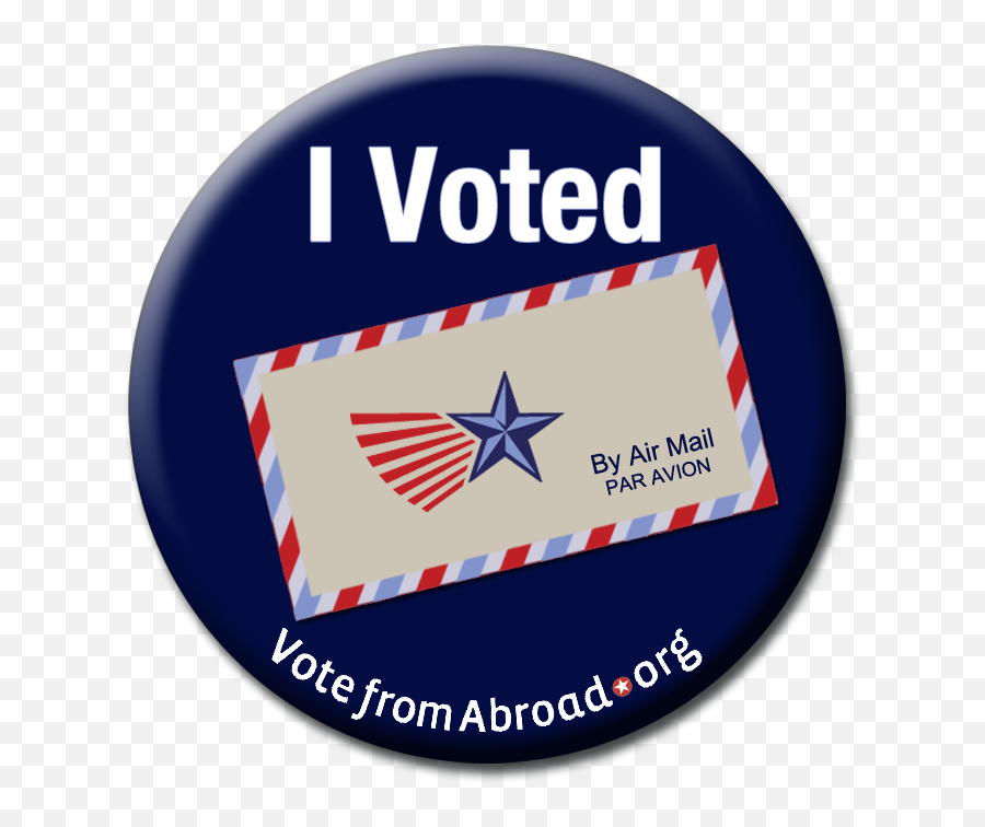 Download I Voted Sticker On Your Facebook Wall Google - Voted From Abroad Sticker Emoji,Brick Wall Emoji