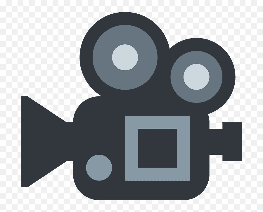 Movie Camera Emoji Clipart - Video Camera Emoji,Photography Emoji