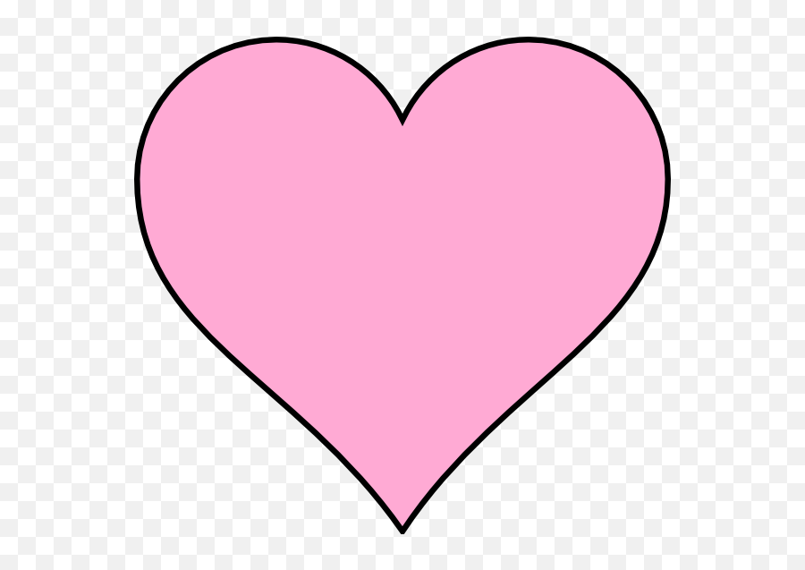 Picture Of A Pink Heart - Clipart Best Light Pink Heart Clipart Emoji,Small Heart Emoticon