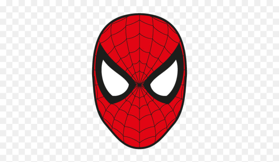 Spiderman Face Clipart Png - Spiderman Mask Vector Emoji,Spider Emoticons