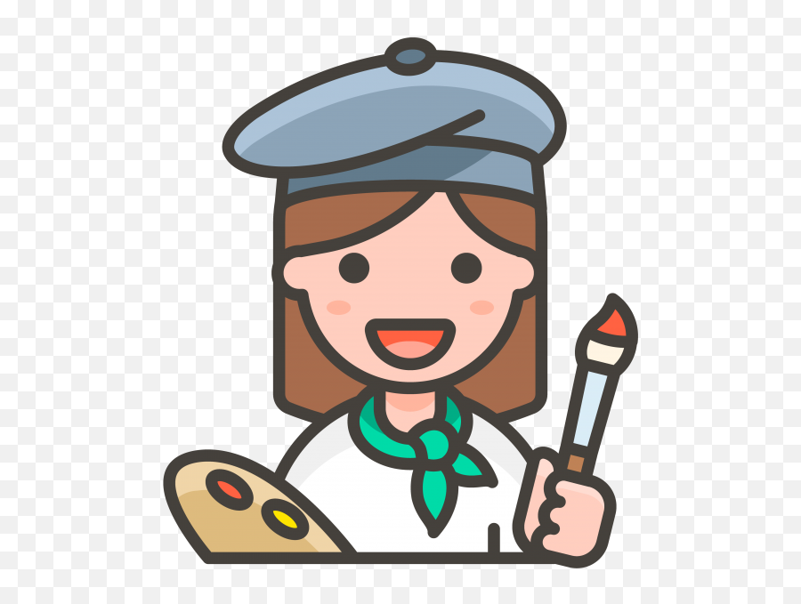 Painter Woman Emoji - Artista Png,Pregnant Emoji