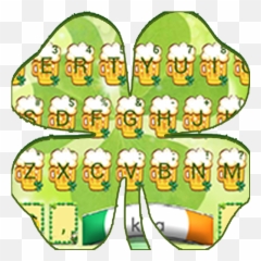 Lucky St Patrick Keyboard Theme - Clip Art Emoji,Patriots Emoji Copy And Paste