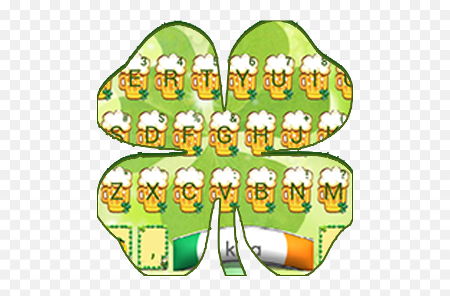 Lucky St Patrick Keyboard Theme - Clip Art Emoji,Patriots Emoji Copy And Paste