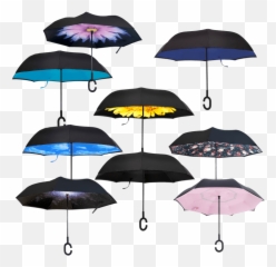 Swisstek Double Layer Windproof Uv - Umbrella Emoji,10 Umbrella Emoji