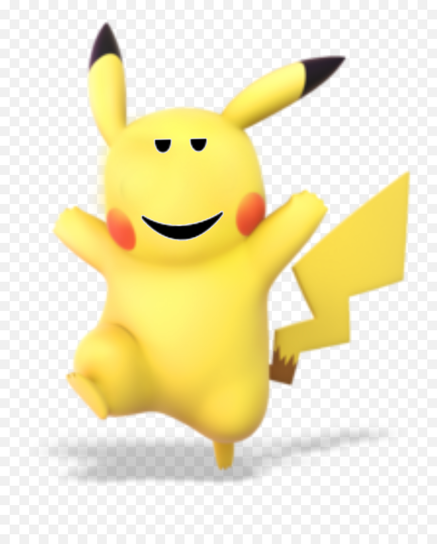 Chill Pikachu Pokemon Freetoedit - Smash Ultimate Pikachu Emoji,Pikachu Emoticon