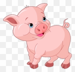 Pigs Clipart Animated Pigs Animated - Pig Clipart No Background Emoji,Flying Pig Emoji