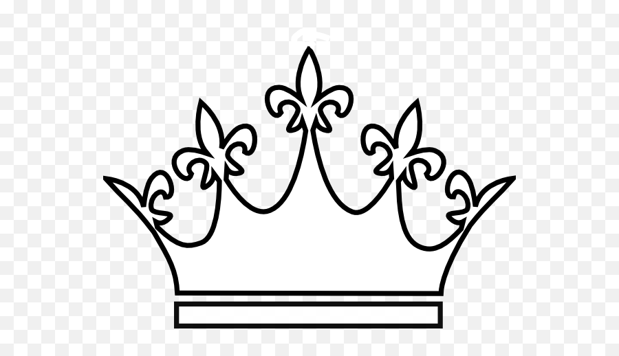 Crown Clipart Line Drawing Pencil - King Crown Png White Emoji,Black And White Crown Emoji