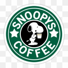 Pin En Snoppy Y Charly Brown - Snoopy Starbucks Emoji