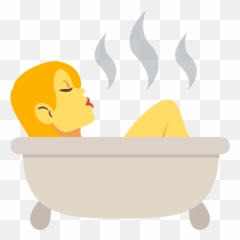 Emojione 1f6c0 - Taking A Bath Emoji,Fire Emoji Png