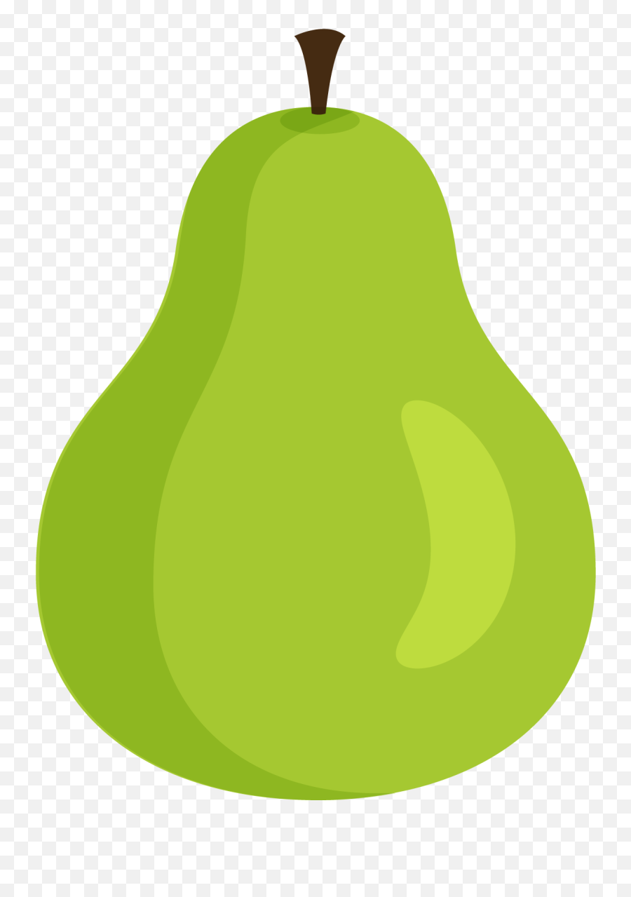 Cartoon Pear Png Picture - Cartoon Pear Emoji,Pear Emoji